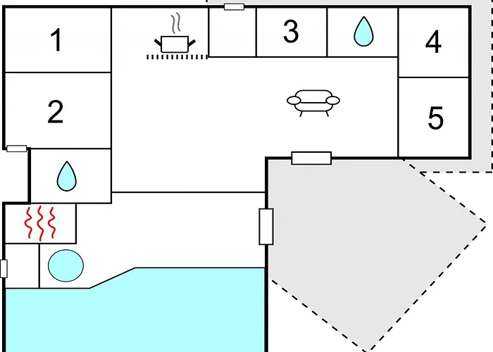 Hébergement de vacances Norges Fjelde V Fanø